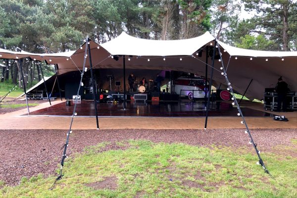 Medium 10x7m Stretch Tent for Hire